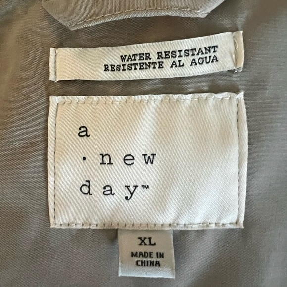 a new day Beige Double-Breasted Trench Coat - Picture 4 of 6